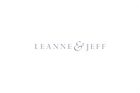 Leanne & Jeff's Wedding: The Slideshow